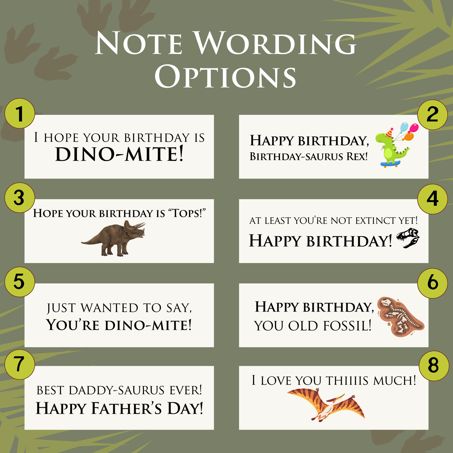 Dinosaur Egg Birthday Card