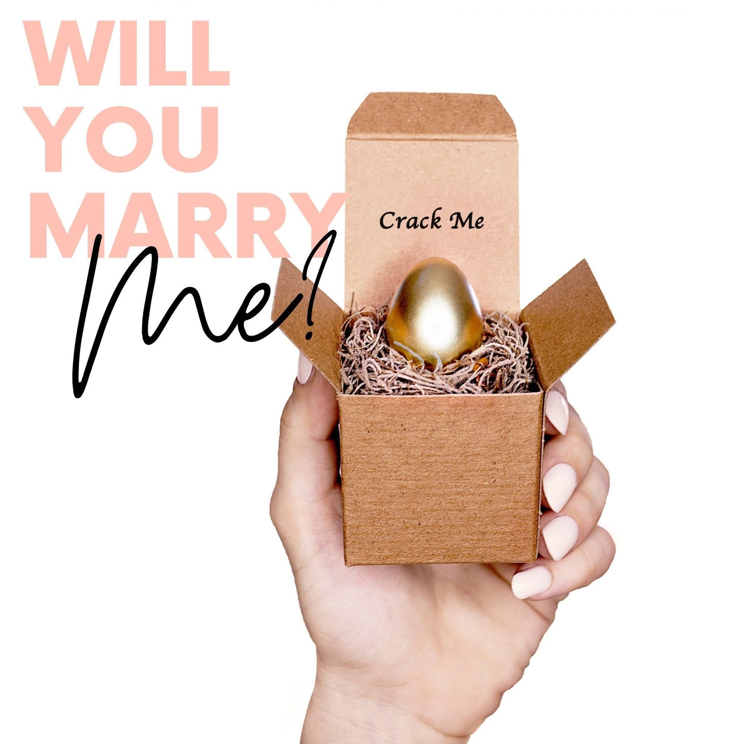 "Marry Me?" Proposal Egg