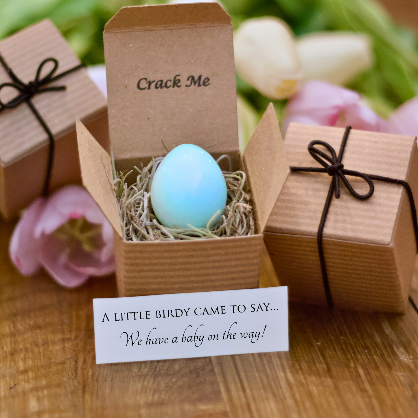 Spring Pregnancy Reveal - Birdalay