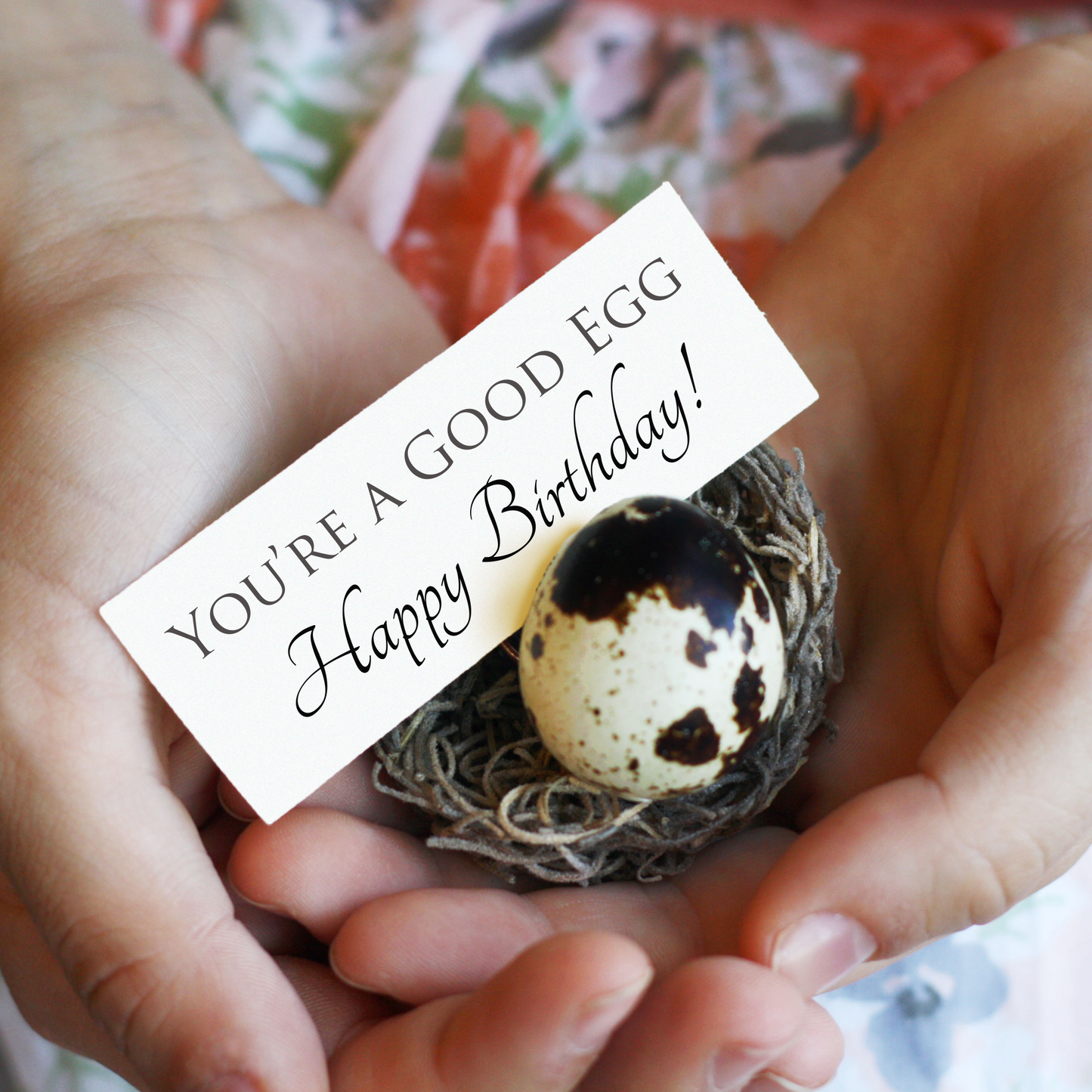 Classic Birthday Egg Card
