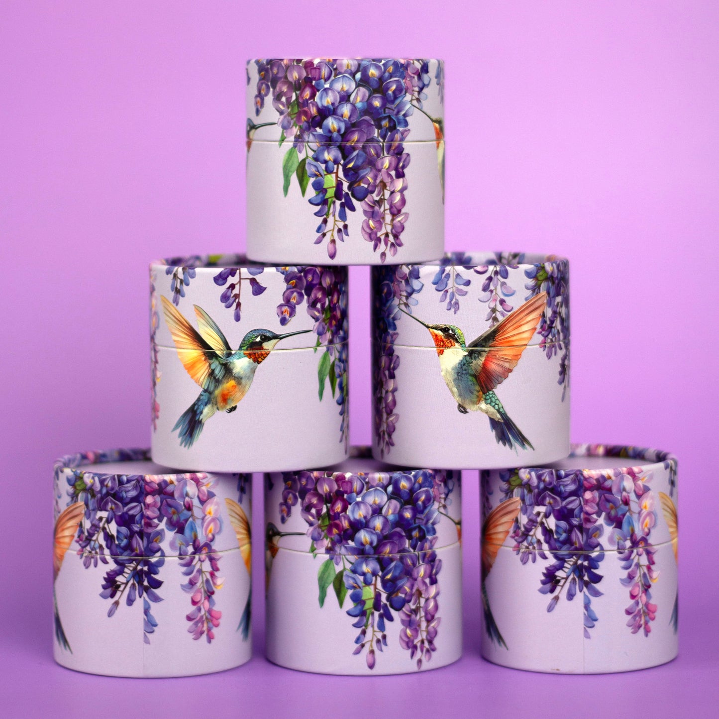 Hummingbird Valentine's Day Surprise Egg Card - Birdalay