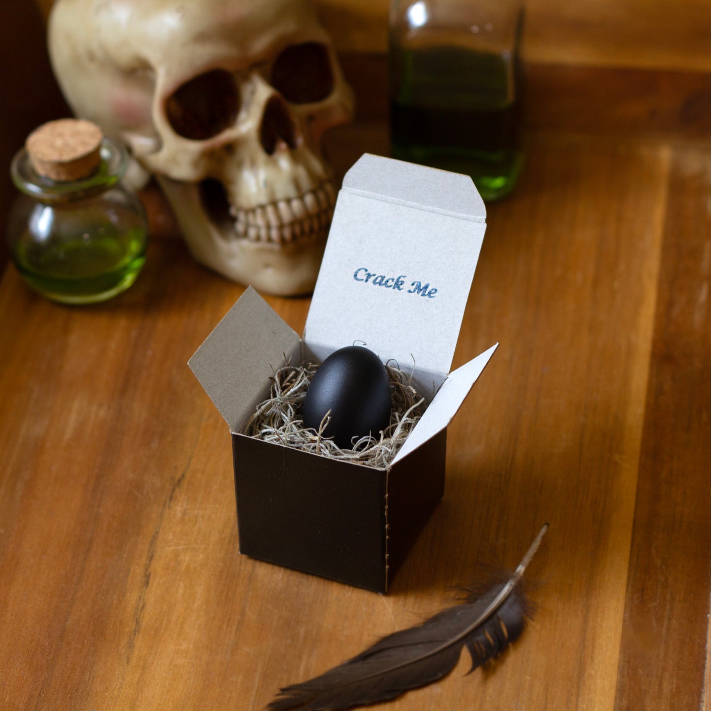 Gothic Egg Anniversary Card