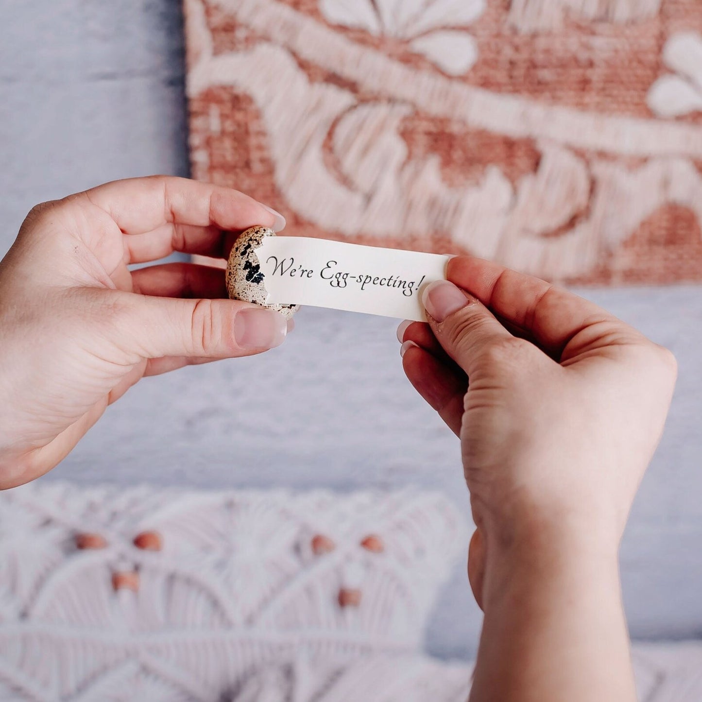 Christmas Pregnancy Announcement - Stocking Stuffer - Gold Egg -Grandparent Announcement -Unique Custom For Him For Her Reveal Gift Surprise