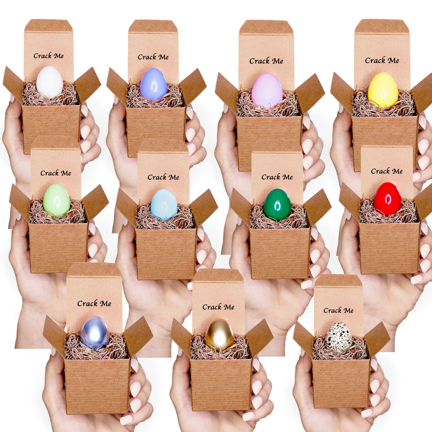 Anniversary Card - 3D Custom Quail Egg Card - Husband Wife Anniversary Gift - First Anniversary popup Card - Golden