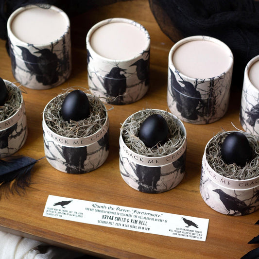 Gothic Bridal Shower Invites - Birdalay