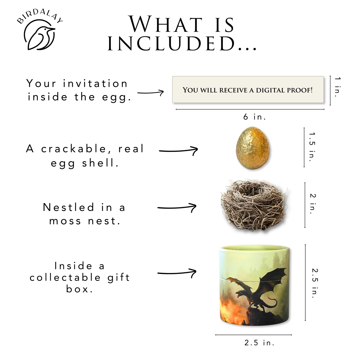 Dragon Egg Halloween Invitations