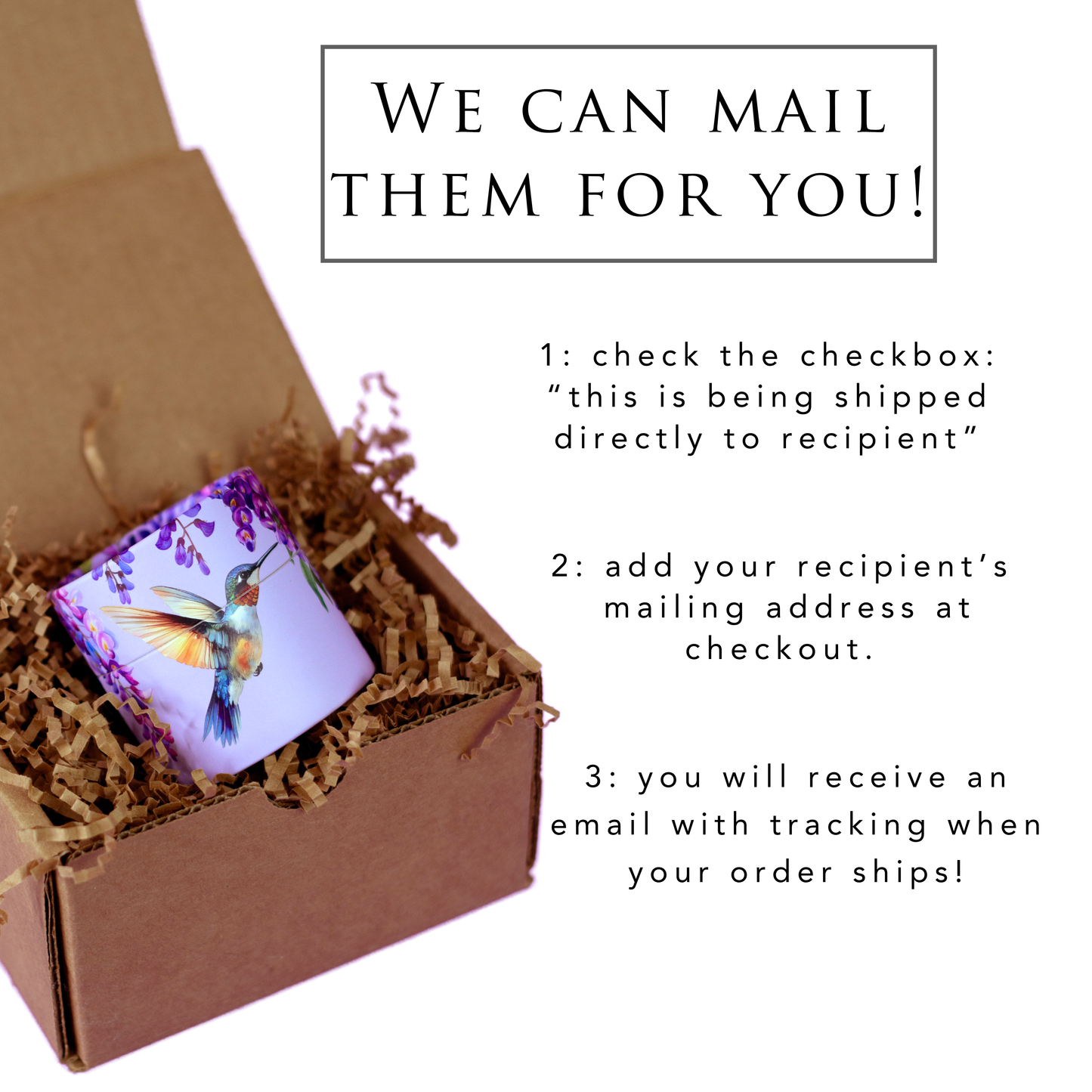 Hummingbird Mother's Day Egg Card
