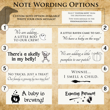 Halloween Pregnancy Announcement - Birdalay