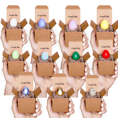 Greeting Card for Dad - Father's Day Gift - Unique Father's Day Idea - Quail Egg Card Message - Gift