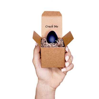 Halloween Party Invitation - 3D Raven Egg favors - Creepy Goth Custom Black "Crow" Egg Invites for Your Unique Event, wedding invitation,